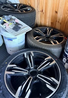 BMW 18’ rims with tyres R10,000