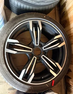 BMW 18’ rims with tyres R10,000