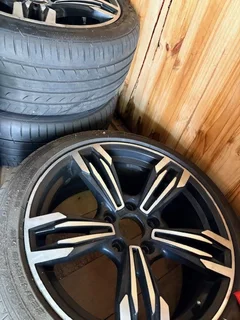 BMW 18’ rims with tyres R10,000