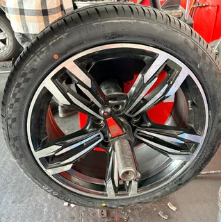 BMW 18’ rims with tyres R10,000