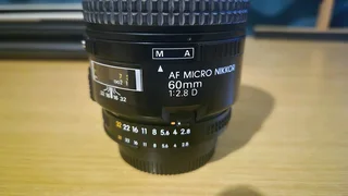Nikkor 60mm Macro Lens 2.8 Prime