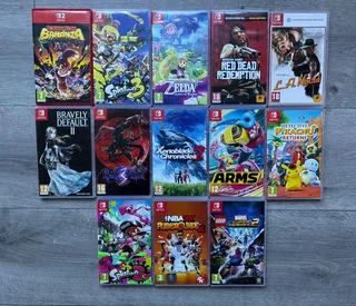 Nintendo Switch games and accessories