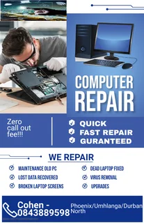 Laptop/Desktop repairs