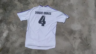 Real madrid vintage / retro soccer jersey