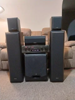 Technics Home Theater System, Bluetooth + AR Active Subwoofer