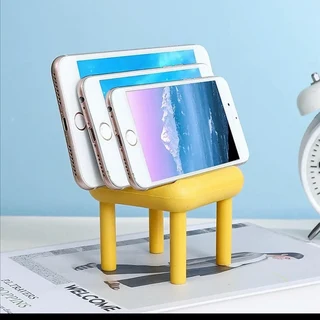 Phone Stand Multifunctional Adjustable Universal Mini Folding Chair Smart Phone Lazy Bracket