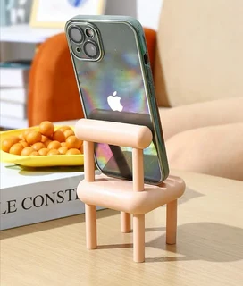 Phone Stand Multifunctional Adjustable Universal Mini Folding Chair Smart Phone Lazy Bracket