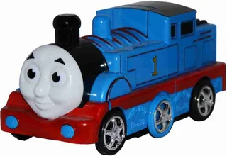 TRANSFORMER ROBOT THOMAS ENGINE BUMP N GO TRAIN FLASHING LIGHTS KIDS GIFT