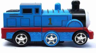 TRANSFORMER ROBOT THOMAS ENGINE BUMP N GO TRAIN FLASHING LIGHTS KIDS GIFT