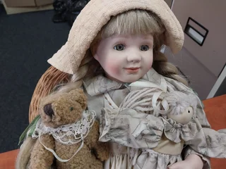 Porcelain doll from the UK