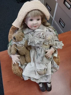 Porcelain doll from the UK