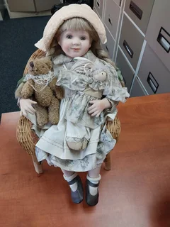Porcelain doll from the UK
