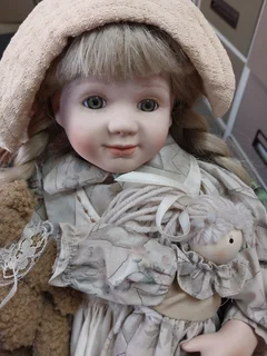 Porcelain doll from the UK