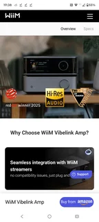 Wiim Vibelink Amplifier And Wiim UltraAs Brand New in the Boxs