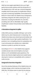 Wiim Vibelink Amplifier And Wiim UltraAs Brand New in the Boxs