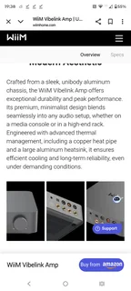 Wiim Vibelink Amplifier And Wiim UltraAs Brand New in the Boxs