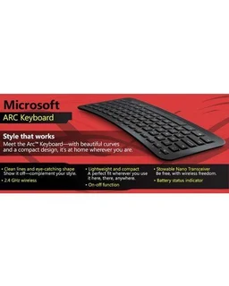 Microsoft arc Bluetooth keyboard