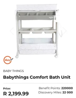 Babythings Comfort Bath and change station