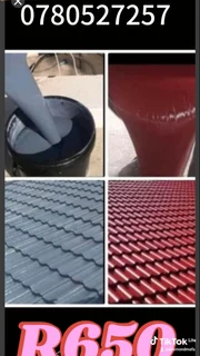 Rubber Sealant Paints for roofs,walls and paving