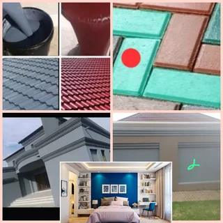 Rubberised Paint for roofs, walls and paving