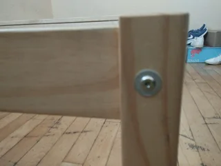 Pinewood Bed Base for Sale