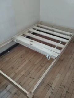 Pinewood Bed Base for Sale
