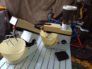 Kenwood A901Two machines plus all acessories in good working condition