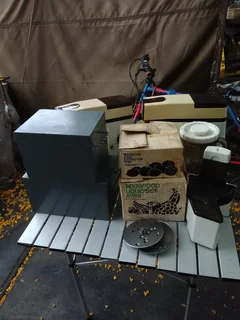 Kenwood A901Two machines plus all acessories in good working condition