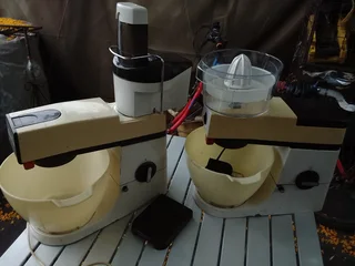 Kenwood A901Two machines plus all acessories in good working condition