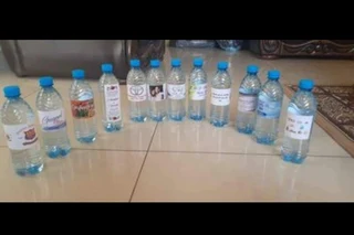 Bargain of the day.  500ml bottled water Plain &amp; Personalized