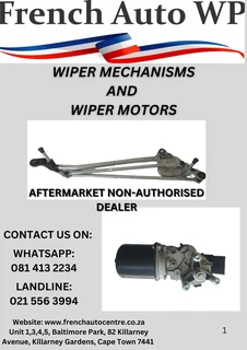 Wiper Mechanismis And Wiper Motors
