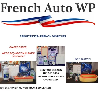 Service Kits  For French Vehicles