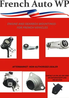 ENGINE AND GEARBOX MOUNTINGS