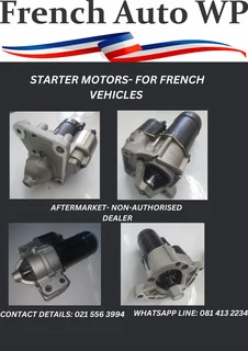 STARTER MOTORS