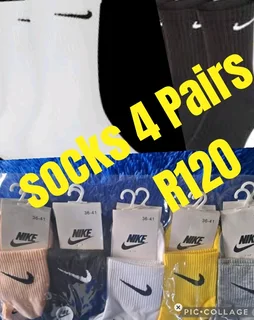 3 Pairs of socks @R120
