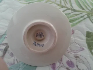 Dresden Porcelain Fruit Bowl and Dutch Candlestick holders