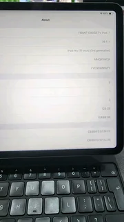 Ipad pro 3rd gen 11&#34; with keyboard