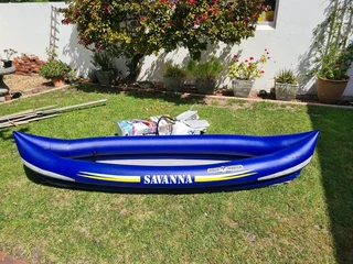 Inflatable canoe (almost new)