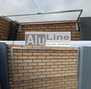 Aluminium Washing Lines - Fold Down