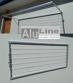 Fold Down Washing Lines - Aluminium
