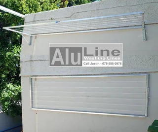 Aluminium Washing Lines - Fold Down