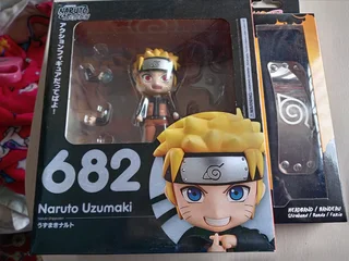 Naruto figure and head band