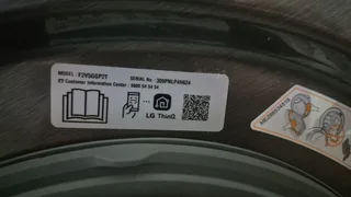 LG washer/dryer 8.5kg/5kg ThinQ