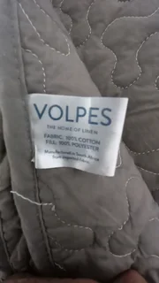 Extra King size quilted bed covet