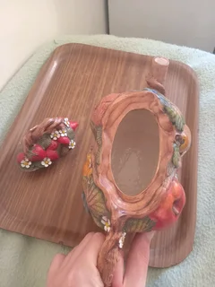 Fruit basket ceramic teapot