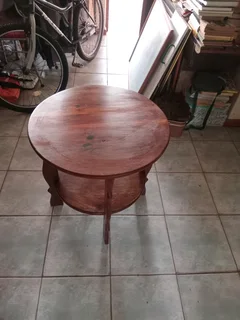 Solid wood antique table