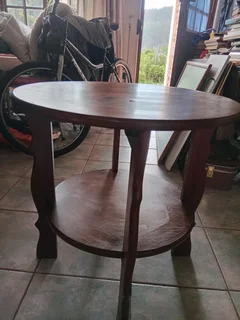 Solid wood antique table