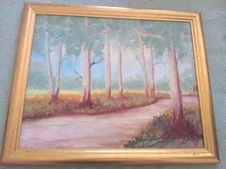 Tsitsikamma Picture oil painting on board