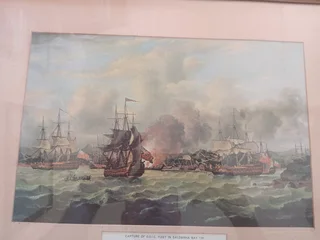 Capture of DEIC fleet in Saldanha Bay, 1781