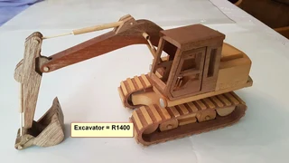Excavator handmade